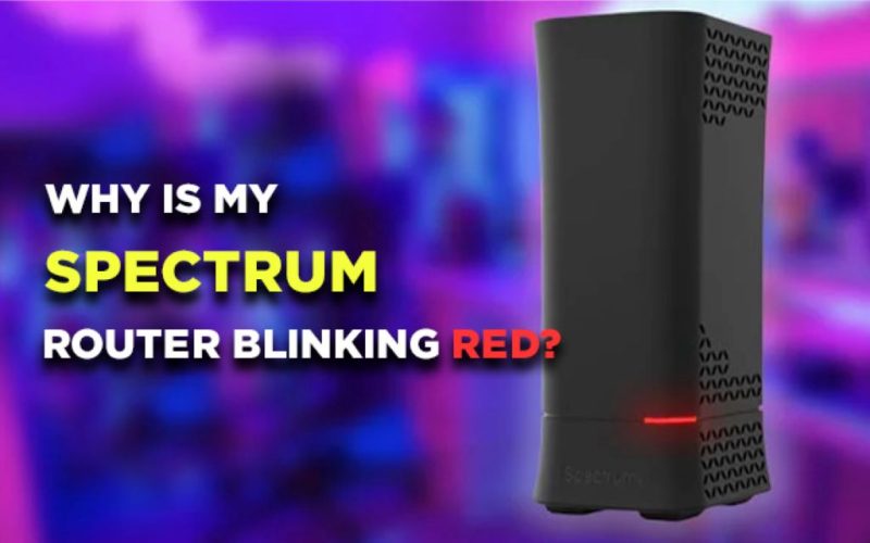 My Spectrum Router Blinking Red?