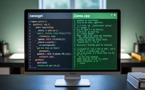 NanoGPT vs. LLaMAcpp