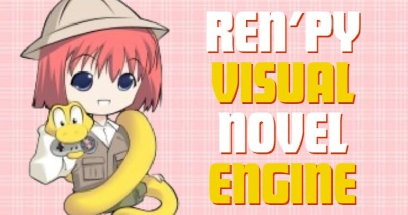 Ren'Py visual novel game code editor showing save file variables and customization options