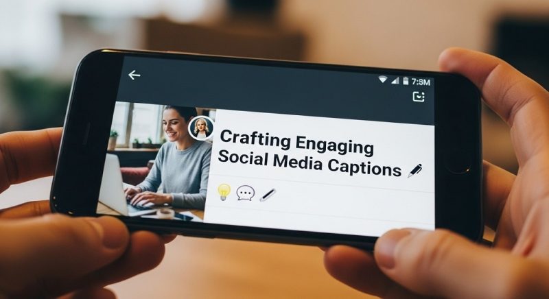How long should social media captions be in 2025