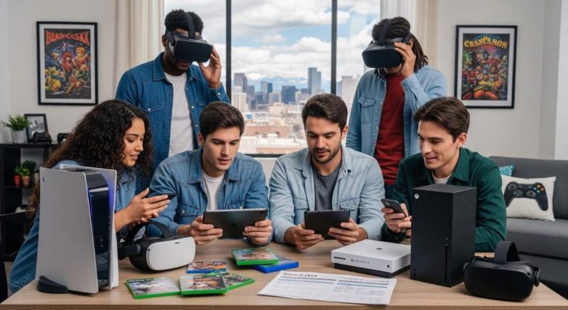Denver gamer comparing VR headset trade-in options