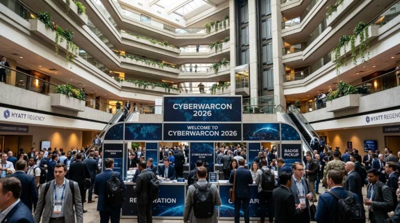 CYBERWARCON 2026 conference venue at Hyatt Regency Crystal City in Arlington Virginia